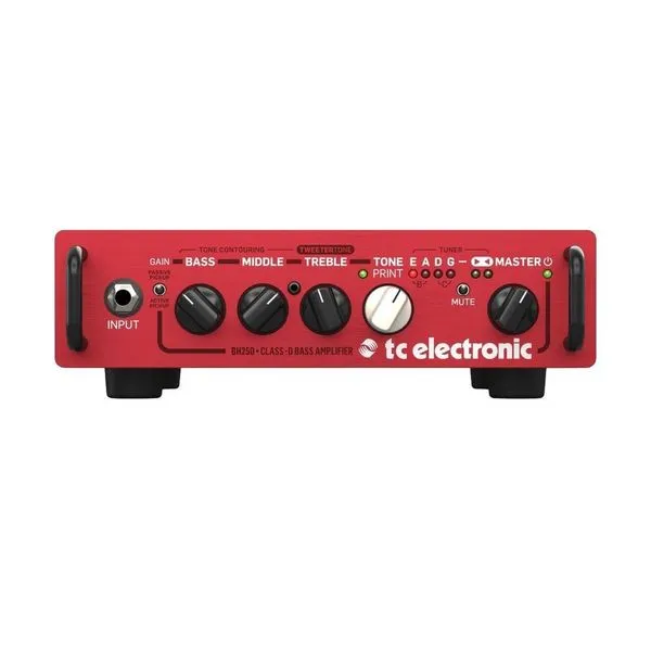 Cabeçote De Contrabaixo Bh250 Toneprint Tc Electronic 250 W