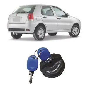Tampa de Combustível para Bocal de Tanque F103 Fiat Palio 2004 a 2017 com Chave Segurança e Vedação Unick Tampa de Combustível para Bocal de Tanque F103 Fiat Palio 2004 a 2017 com Chave Unick