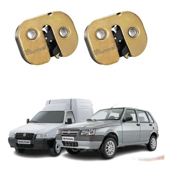Par de Fechaduras Mecânicas de Porta Dianteiro Traseiro F103 Compatível FIAT Uno G1 1984 a 2013 Fiorino 1988 a 2016 Par de Fechaduras Mecânicas de Porta Dianteiro Traseiro F103 Compatível FIAT Uno G1 1984 a 2013