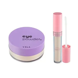 Kit Vizzela Eye Powder Cor 02 + Corretivo Satin Cor 02