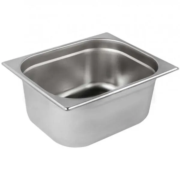 Kit 10 Cubas Gastronomica Inox 1/2x150mm
