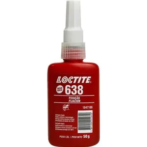 Adesivo Anaeróbico Para Fixação, 638, 50 G, Verde 1847189 Loctite