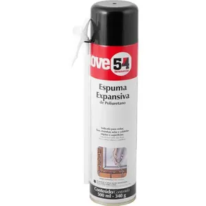 Espuma Expansiva de Poliuretano 500ml/340g - NOVE54