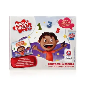 Livro Bento Vai A Escola Com Massa Estrela 3005101300011