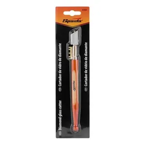 Cortador de Vidro Diamantado 8724055 para Vidros Até 7mm com Corte de 3000m Laranja Sparta Ferramentas Cortador de Vidro Diamantado 8724055 para Vidros Até 7mm Corte 3000m Laranja Sparta Ferramentas