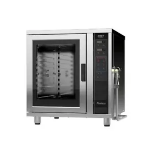 Forno Elétrico Combinado Prática Easy Gourmet 5GN Aço Inox Painel Eletrônico Convecção 220V Forno Elétrico Combinado Prática Easy Gourmet 5GN Aço Inox 220V