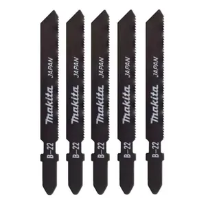 Lâmina de Serra Tico-Tico para Metal 50mm 24 Dentes 5 Peças Makita Lâmina de Serra Tico-Tico P/Metal A-85737 50mm 24 Dentes 5 Uni