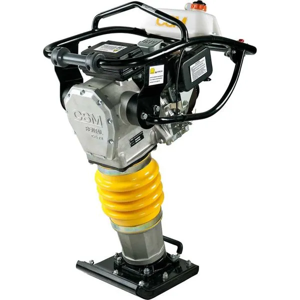 Compactador de percussão a gasolina com motor Stark 4 hp CS 73 Rental CSM