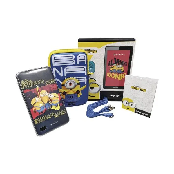 Tablet Infantil Twist 7" T780KM Minions 64Gb Positivo Preto