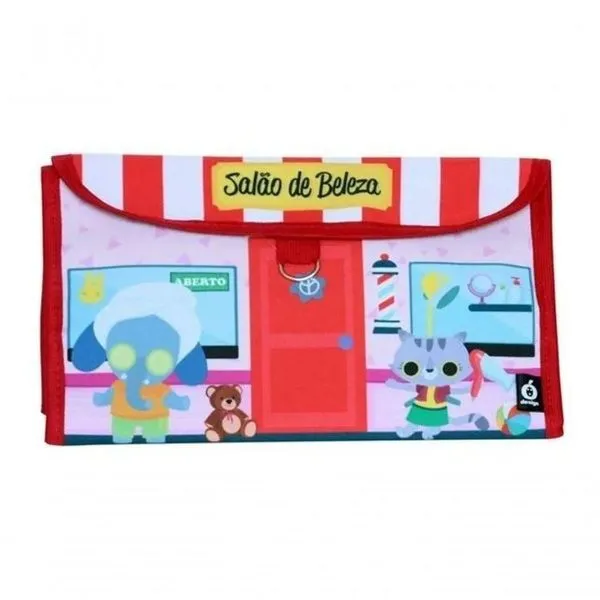 Necessaire Dobrável - Salão De Beleza - Od-Ndsb