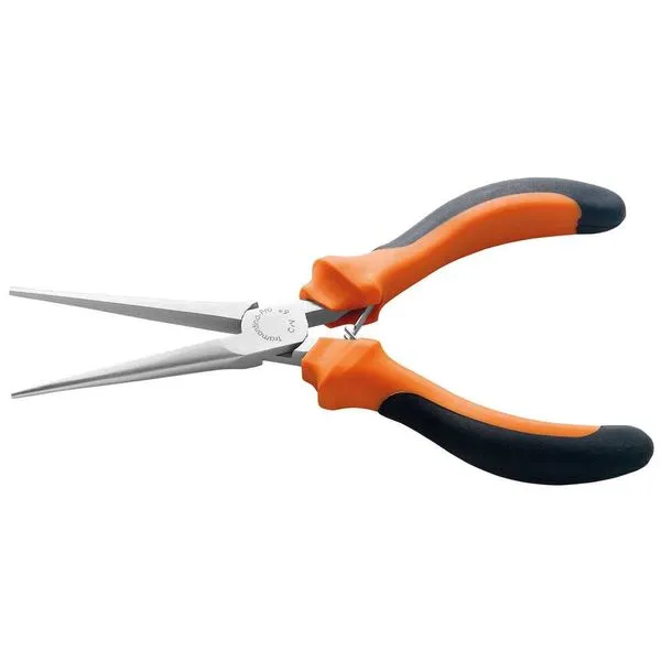Alicate bico longo meia cana reto 6" isolação até 1.000 V - TRAMONTINA