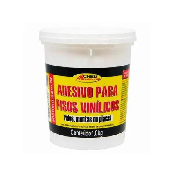 Adesivo Pisos Vinílicos Alto Tack 1kg - Rendimento 5m² - Allchem