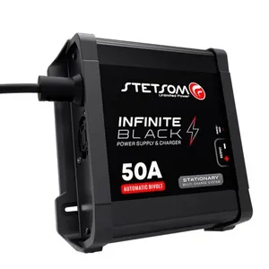 Carregador de Bateria / Fonte Stetsom INFINITY BLACK 50A Digital