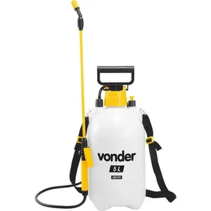 Pulverizador Lateral PL005 5L com Compressão Prévia Bico Regulável Branco Vonder Pulverizador Lateral PL005 5L Compressão Prévia Branco Vonder