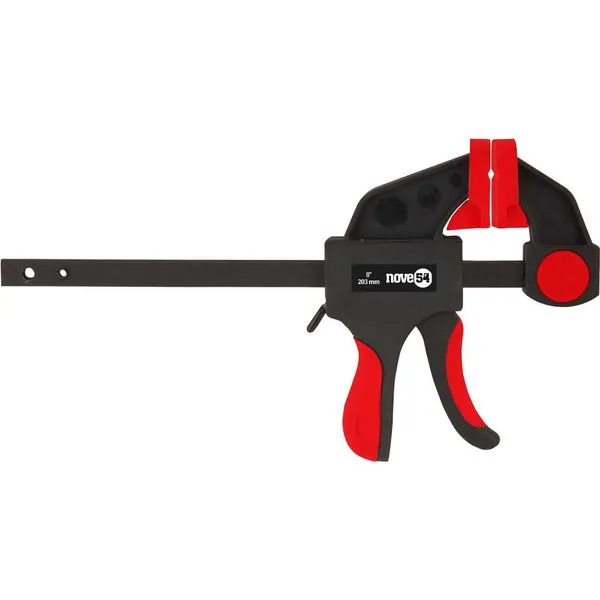 Grampo Tipo Sargento de Aperto Rápido 8" 203mm - NOVE54