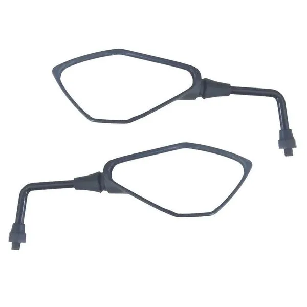 Retrovisor Esportivo para Moto Guidão Kawasaki Z400 Mini 90o Compatível Honda Titan Biz Bros Fan Twister Falcon Par OEM Retrovisor Esportivo para Guidão Kawasaki Z400 Mini 90º Compatível Honda Titan Biz Bros Fan Twister