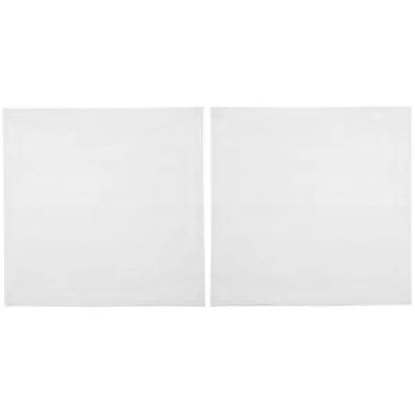 Conjunto de Guardanapos Wolff Mesa Ponto Ajour em Algodão Branco - 2 Peças