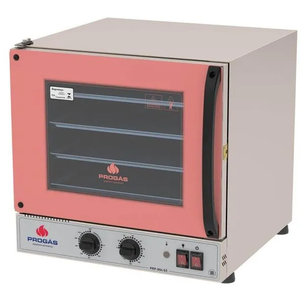 Forno Elétrico Progás Turbo Fast Oven Rosa 4 Esteiras PRP-004 G2 110V P42841