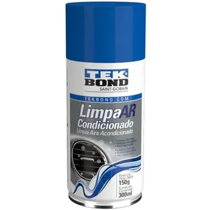 Limpador De Ar Condicionado Carro Novo 300ml - 21551000510 - Tekbond Limpador De Ar Condicionado 300ml Frang.carro Novo