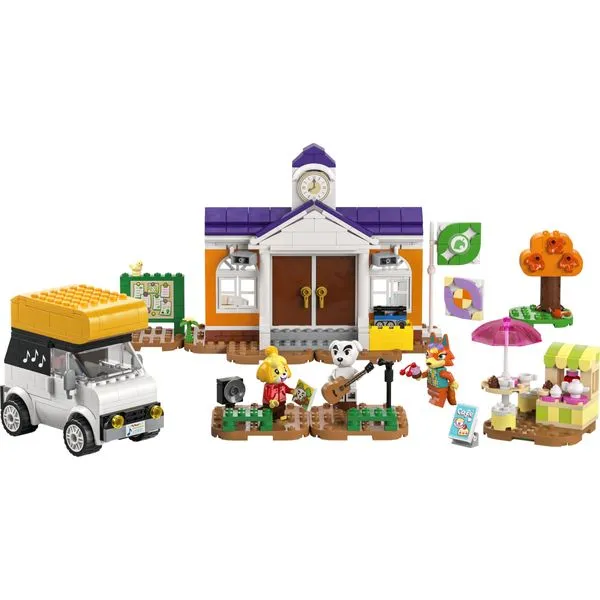 LEGO® Animal Crossing™ - Concerto de K.K. na praça