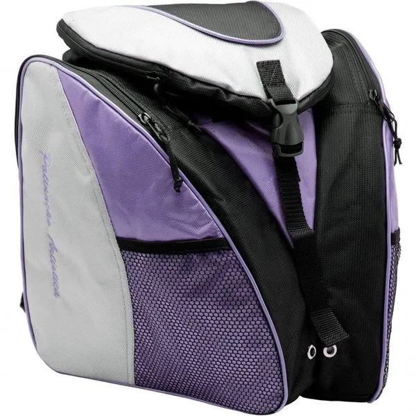 Bolsa Mochila Patins Com Alça E 3 Divisórias Reforçada Lilás