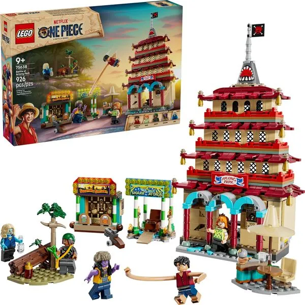 Lego One Piece Batalha no Parque do Arlong 75638 com 926pcs