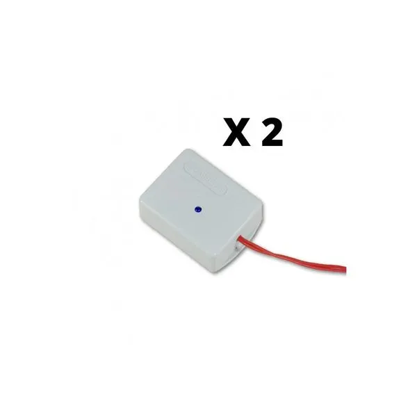 Kit 2 Controles Remotos TX Car Copiador Farol Alto 433,92 Mhz para Portão e Alarme Hombrus Kit 2 Controles TX Car Copiador Farol Alto 433,92 Mhz Portão Alarme Hombrus