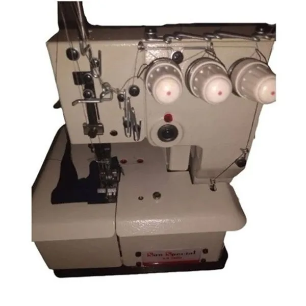 Máquina de Costura Galoneira Semi Industrial 3 Agulhas SS 2600 220V com 13 Itens Sun Special Máquina de Costura Galoneira Semi Industrial 3 Agulhas SS 2600 220V Sun Special