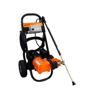 Lavadora De Alta Pressão Jacto J12000 5cv Trifásica Stop Total Preto E Laranja 220v