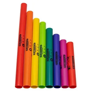 Kit Musical Educativo BWPP Escala Diatônica 8 Tons com CD e DVD Colorido Boomwhackers Kit Musical Educativo BWPP com CD e DVD Colorido Boomwhackers