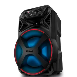 Caixa Amplificada Mondial Connect Partyplus, 250W, Bluetooth, USB, Função TWS - CM250 Bivolt