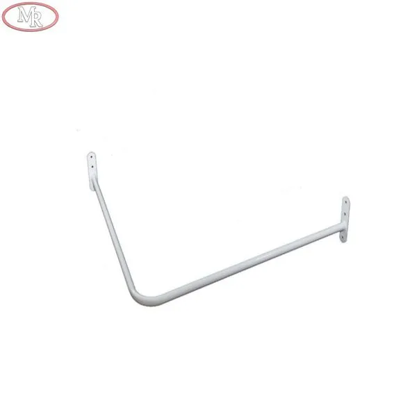 Provador De Canto 90x90 Simples Branco Azulado