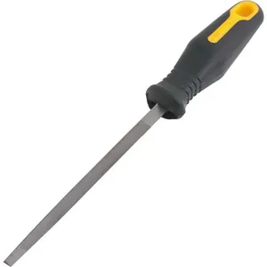 Lima Triangular Delgada Fina 4.1/2" 114mm com Cabo Encartelada - VONDER