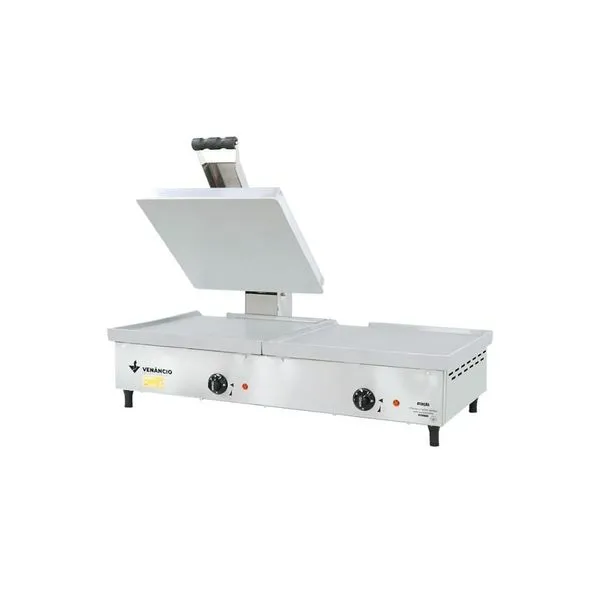 Sanduicheira Elétrica SCE90A Chapa de Alumínio com Aquecimento Uniforme 220V Metalúrgica Venâncio Sanduicheira Elétrica SCE90A Chapa de Alumínio 220V Metalúrgica Venâncio