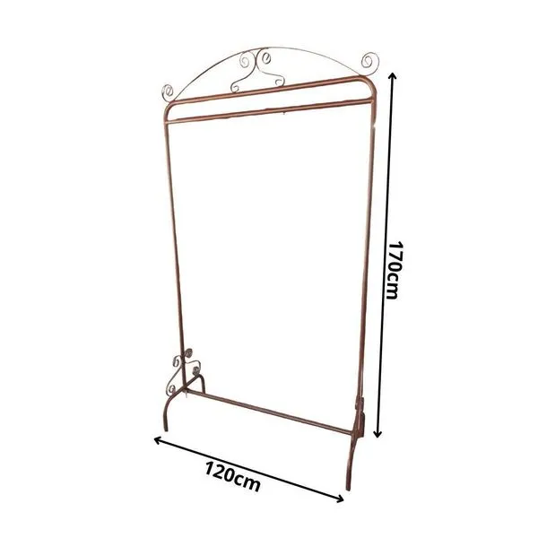 Arara Desfile Simples Dobravel 1,20x1,70m Retro Rose Gold