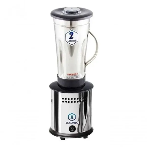Liquidificador Jl Colombo Ar 2 L Com Jarra De Aço Inoxidável 110V