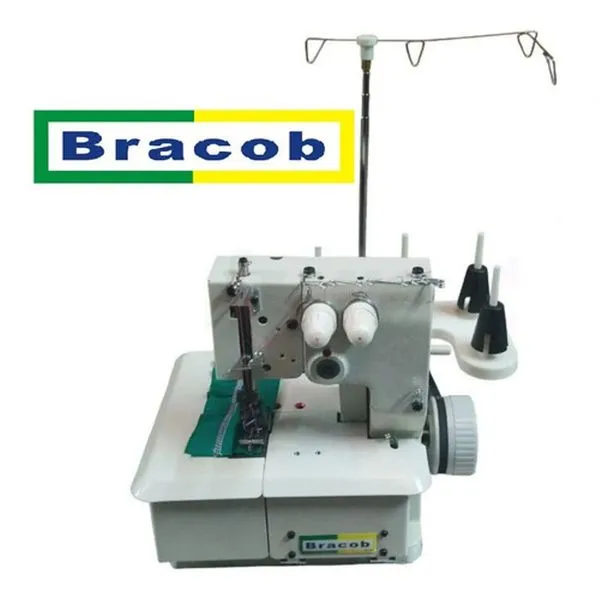 Máquina De Costura Semi Industrial Bracob 2agulhas 220v