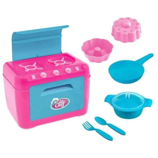 Brinquedo Kit Mini Fogão Coleção Le Chef