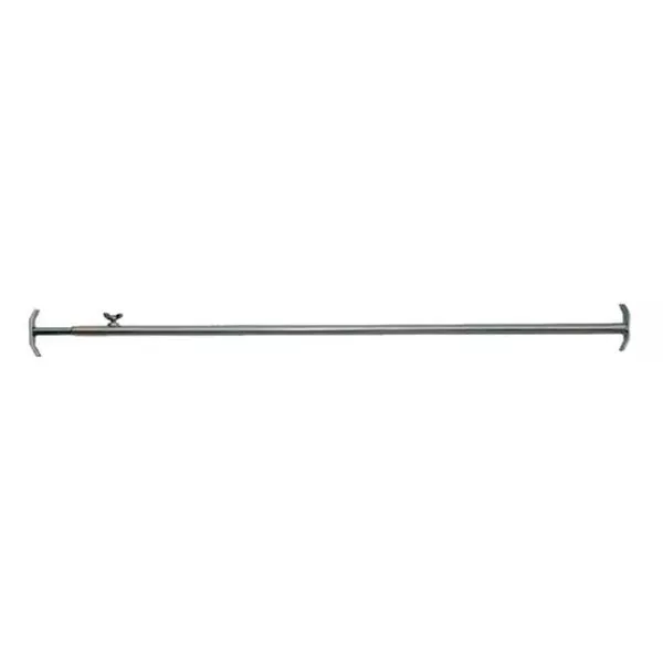 Suporte para Espetos 0572RIG em Aço Inox Ajustável de 51cm a 100cm para Churrasco Rig Fundidos Suporte para Espetos 0572RIG em Aço Inox Ajustável para Churrasco Rig Fundidos