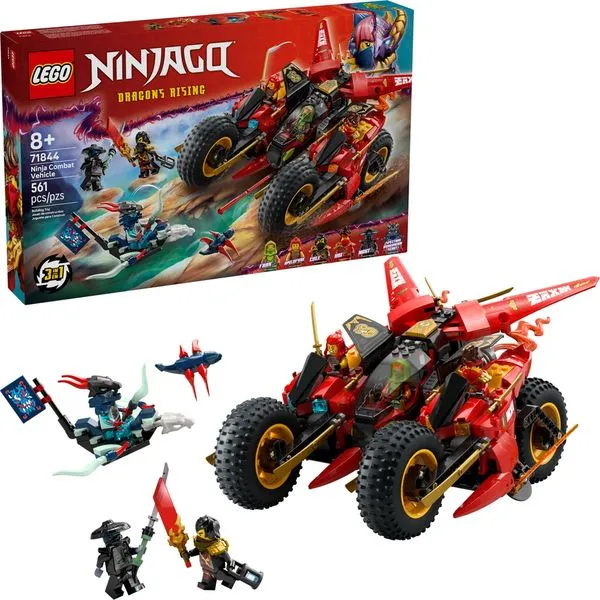 Lego Ninjago Veiculo de Combate Ninja 71844 com 561pcs