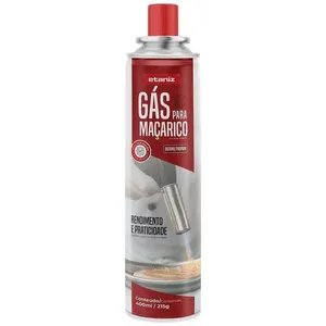 Kit 3 Cartucho De Gas E 1 Maçarico - Chesiquimica- Hutz