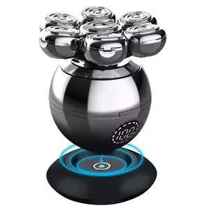 Máquina de Barbear Elétrica Barbeador Elétrico 7D Alex para Barba Cabelo e Pelos Lâmina Aço Inox sem Fio Multifuncional Máquina de Barbear Elétrica Barbeador Elétrico 7D Alex para Barba e Cabelo Lâmina Aço Inox sem Fio