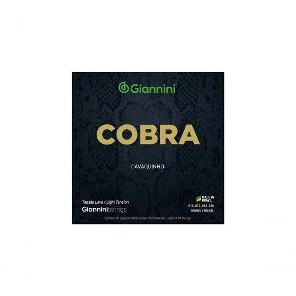 Encordoamento Cavaquinho Aço Leve Cobra Gescl