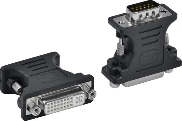 Adaptador DVI 24+5 Femea X VGA Macho 15 Pinos ADVIIF-V