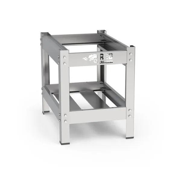 Bancada de Apoio Aberta BACE455 Aço Inox 430 para Chapa CHEXP455 Inox Red Chameleon Bancada de Apoio Aberta BACE455 Inox 430 para Chapa CHEXP455 Red Chameleon