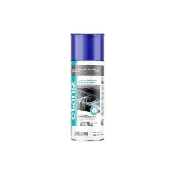 Limpa Ar Condicionado Automotivo Granada Air Fresh Spray 300ML 180G Higienização Interna para Veículos Etaniz Limpa Ar Condicionado Automotivo Granada Air Fresh Spray 300ML 180G para Veículos Etaniz