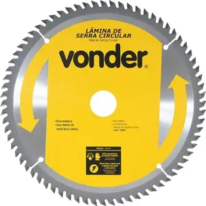 Lâmina de serra circular 235mmx25mm 60 dentes de metal duro/vídea -VONDER