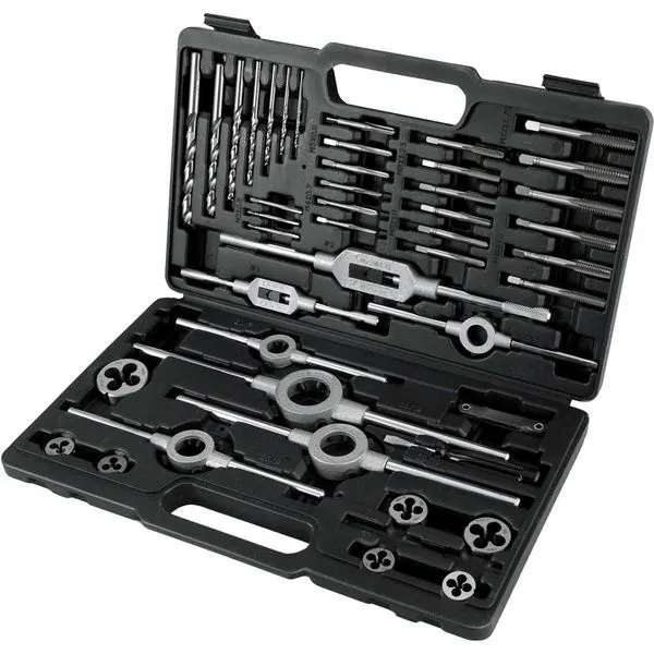 Jogo de machos e cossinetes com 44 peças VONDER