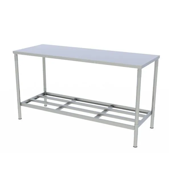 Mesa Panificadora Desmontavel Bancada Com Paneleiro 87x160x60 Em Aço Inox Mes-16i - Braesi B18264