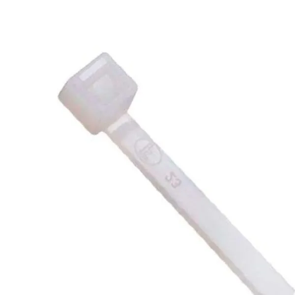 Abraçadeira Cinta 4,8 X 200mm Branca - Kit Com 100 Unidades